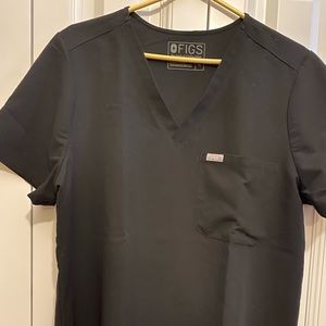 Figs black Catarina top